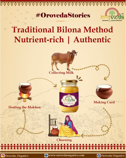 What Is Bilona Ghee and Why Gir Cow Ghee Matters: Guide by Oroveda Organics