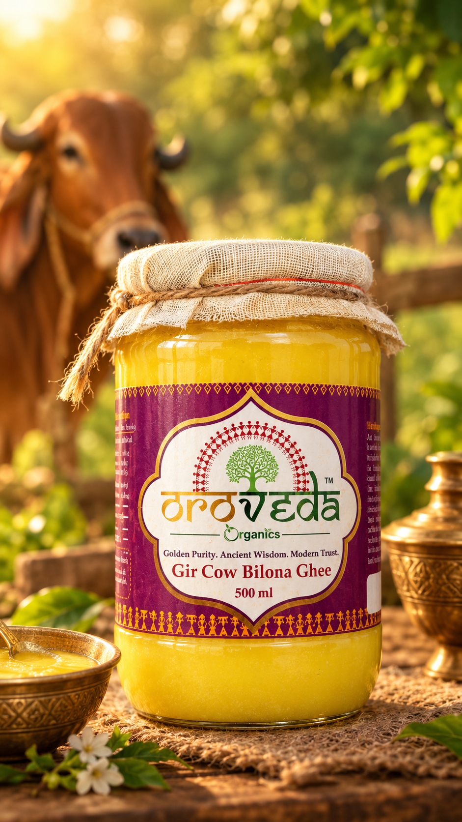 A2 Gir Cow Bilona  Ghee